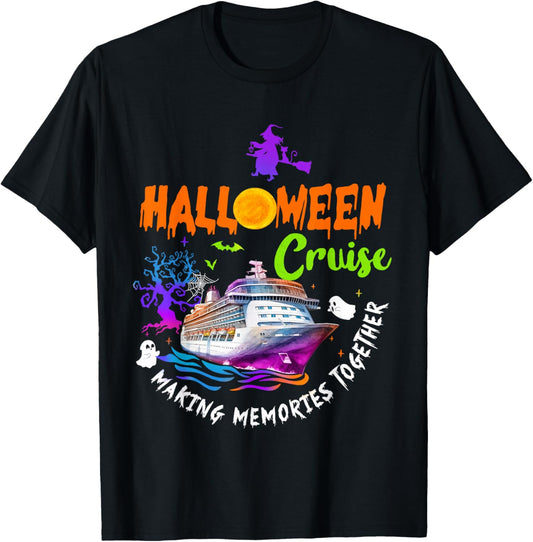 Halloween Cruise Making Memories Together Halloween Spooky T-Shirt - T-Shirt | Black