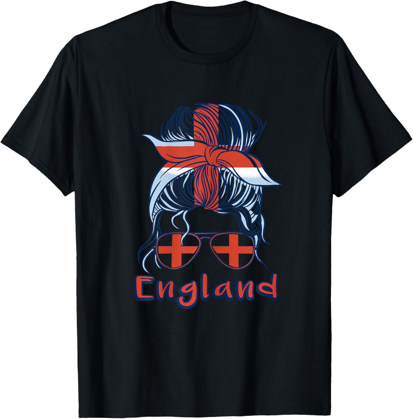 England, Englisch, Mädchen, Damen T-Shirt - T-Shirt | Black