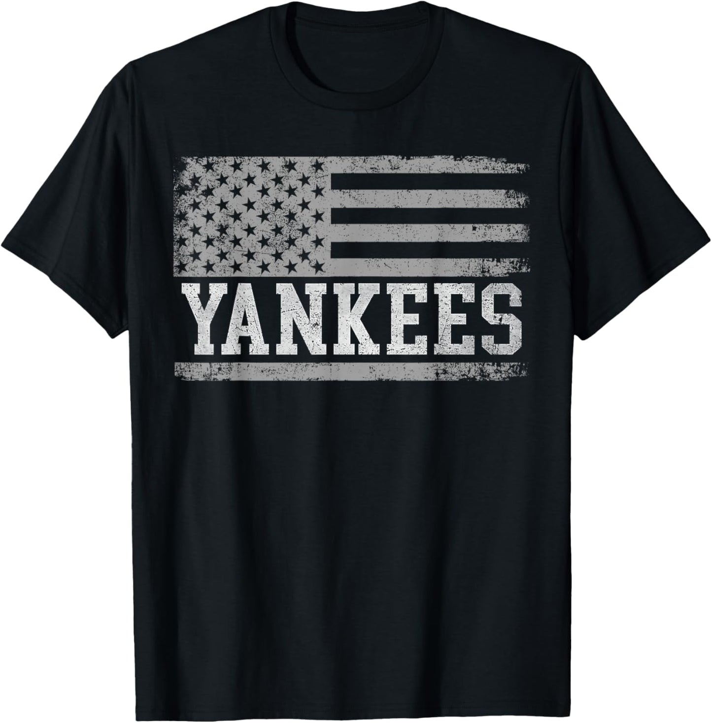 Yankees US Flag T-Shirt - T-Shirt | Black