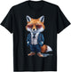Fox Fox Men's Women's Suit Fox T-Shirt - T-Shirt | Black