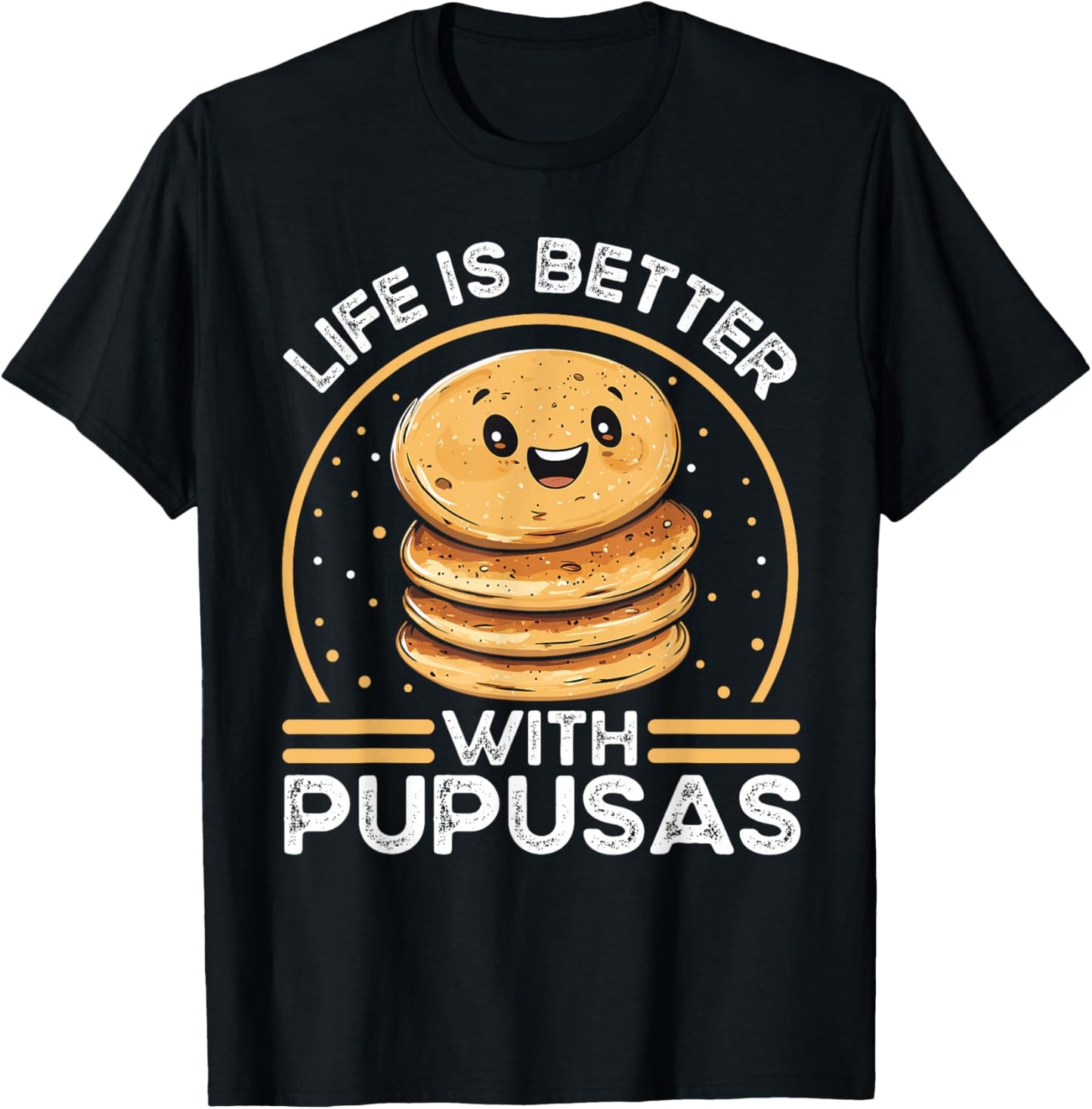Pupusa T-Shirt - T-Shirt | Black