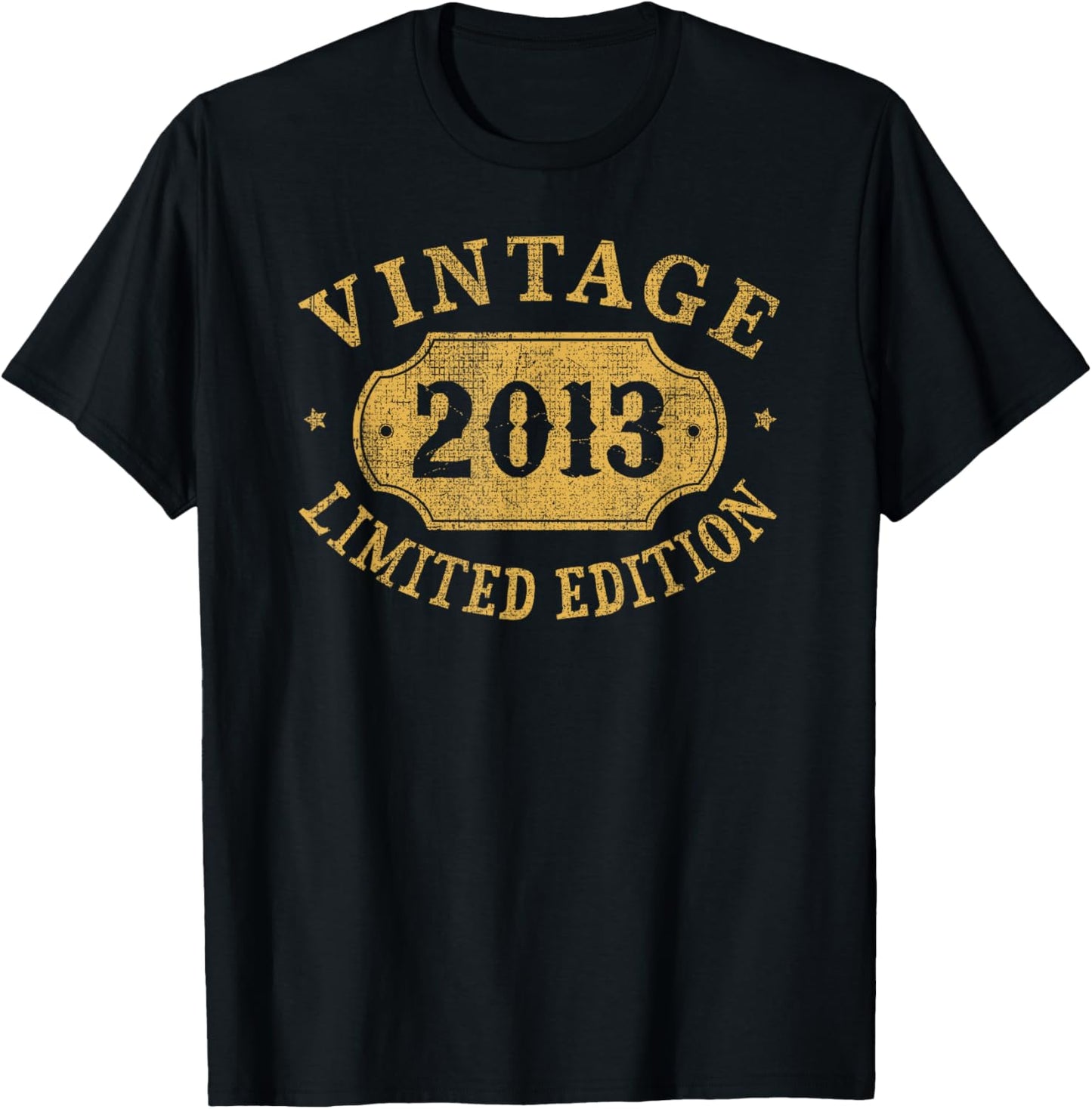 13th Birthday Boy Son 13 Years Girl Funny 2013 13 Year Old T-Shirt - T-Shirt | Black