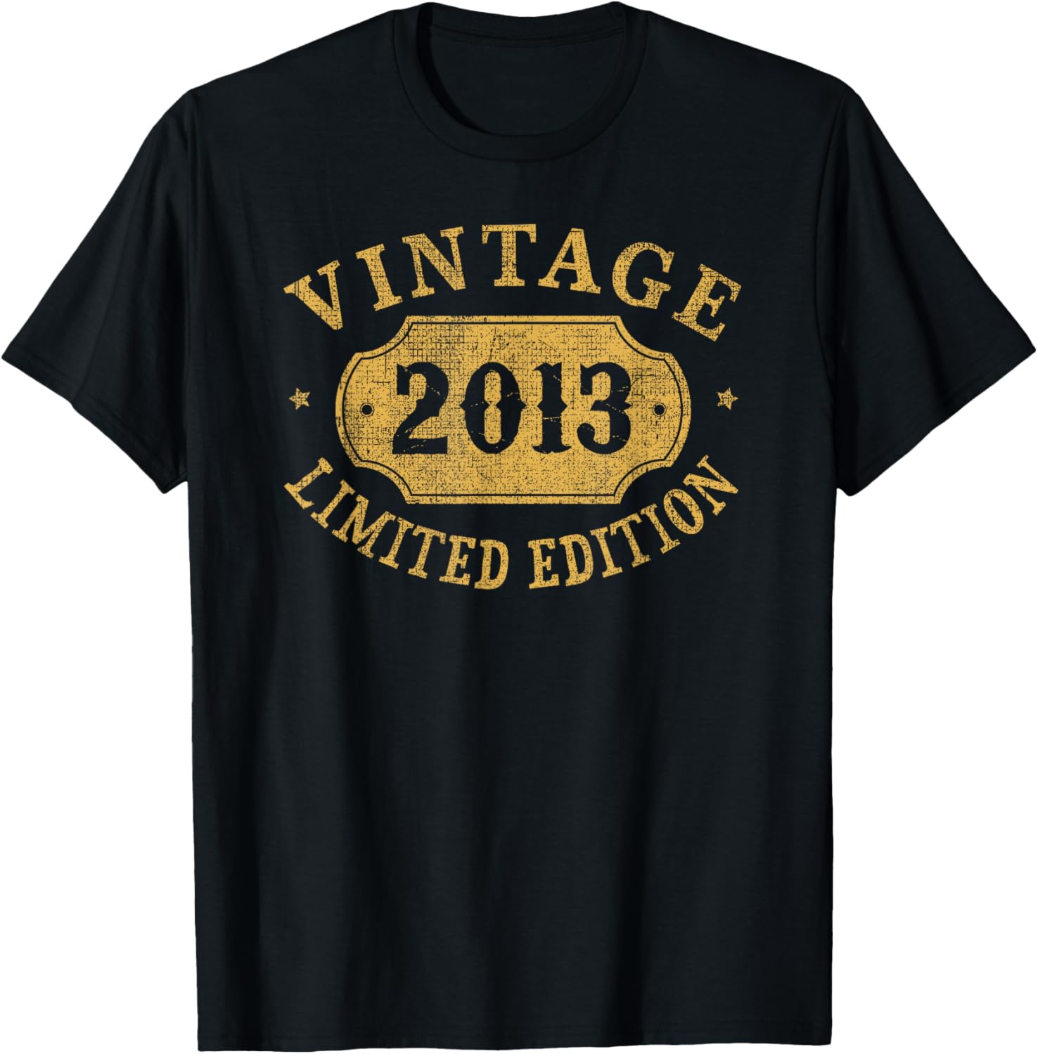 13th Birthday Boy Son 13 Years Girl Funny 2013 13 Year Old T-Shirt - T-Shirt | Black