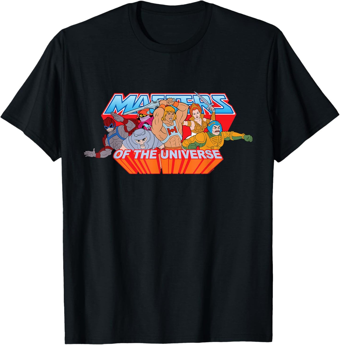 Les héros des Maîtres de l'univers T-Shirt - T-Shirt | Black
