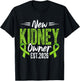 New Kidney Owner Est. 2026 - Kidney Transplant Recipient T-Shirt - T-Shirt | Black