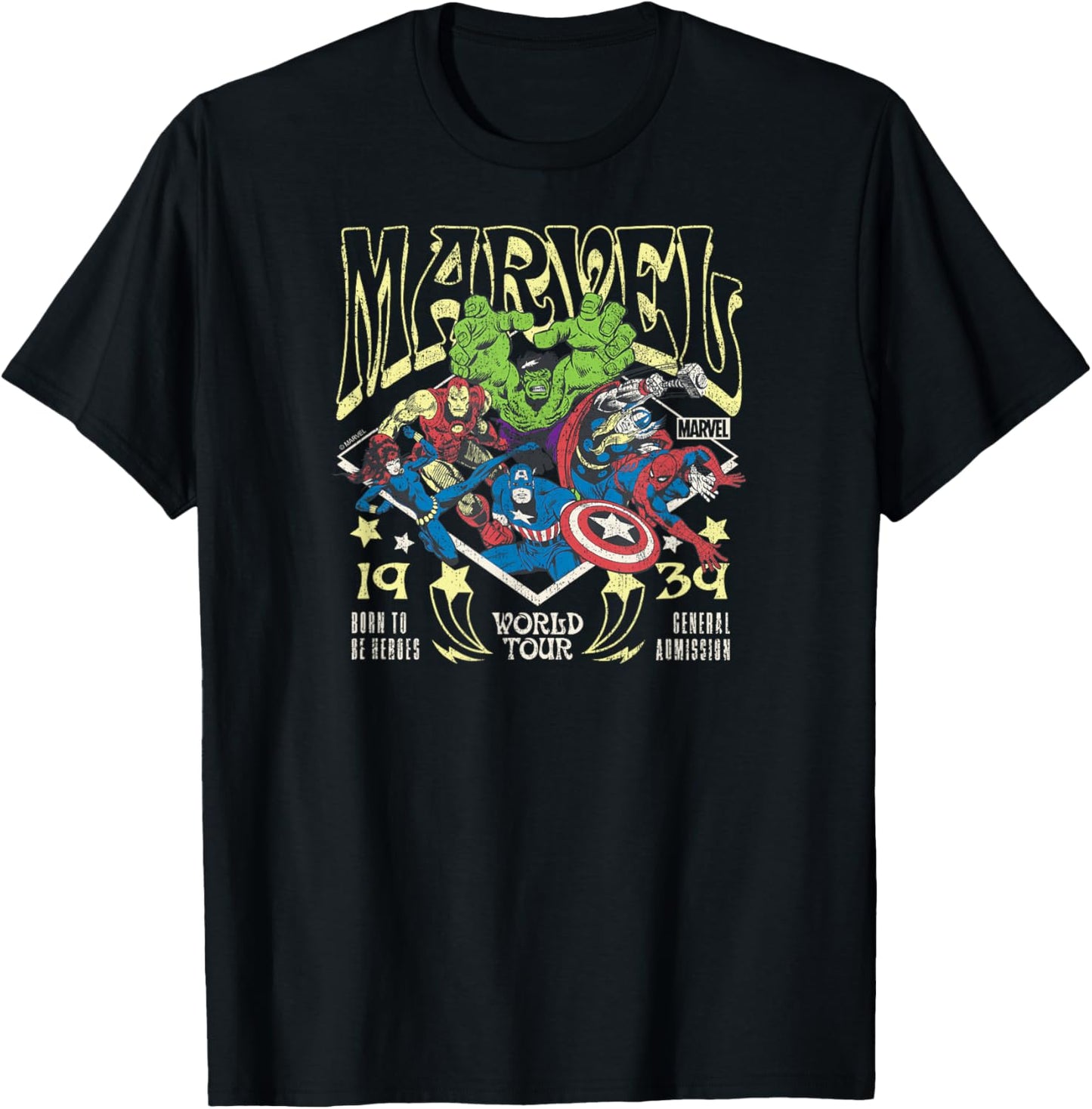 Marvel - Concert T-Shirt - T-Shirt | Black