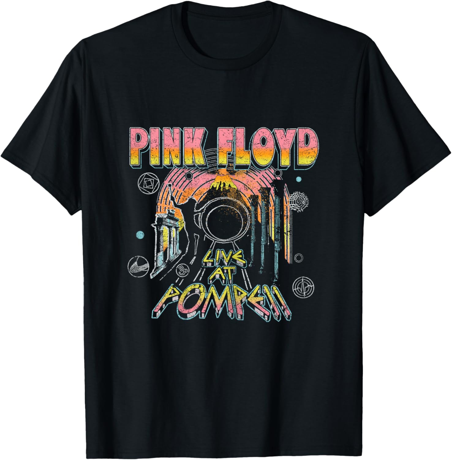 Pink Floyd Live at Pompeii Rock Women T-Shirt - T-Shirt | Black