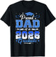 Proud Mom of a 2026 Graduate Senior Mom Blue Graduation T-Shirt - T-Shirt | Black