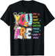 You Are Kind Brave Smart Helpful Loved Kindergarten Teacher T-Shirt - T-Shirt | Black