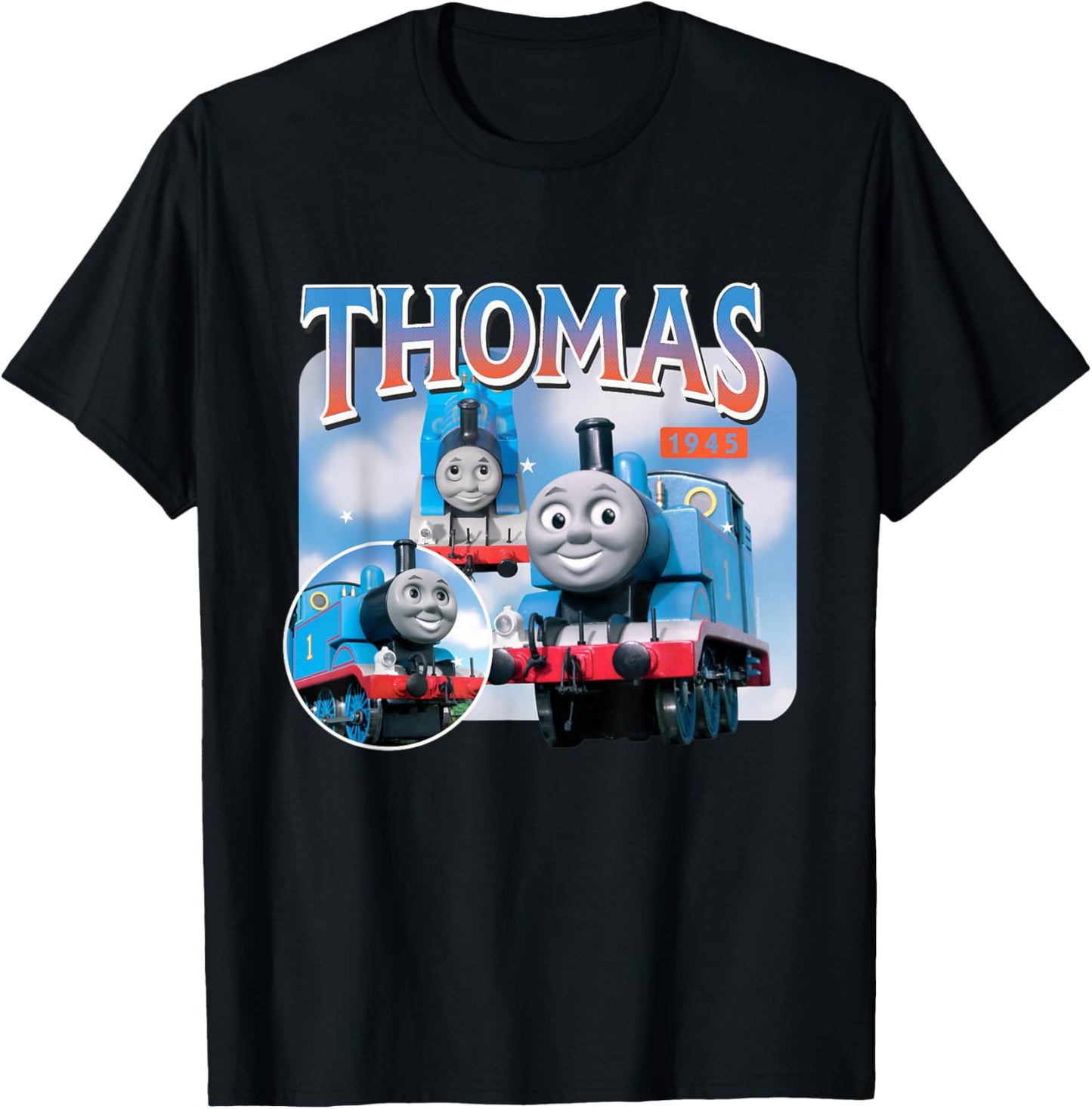 Thomas & Friends - Railway Life T-Shirt - T-Shirt | Black