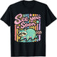See You Soon Raccoon Feral Trash Panda Summer Coastal Girly T-Shirt - T-Shirt | Black