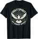 Holy Spirit I Love Jesus Christ Catholic Christian Faith T-Shirt - T-Shirt | Black