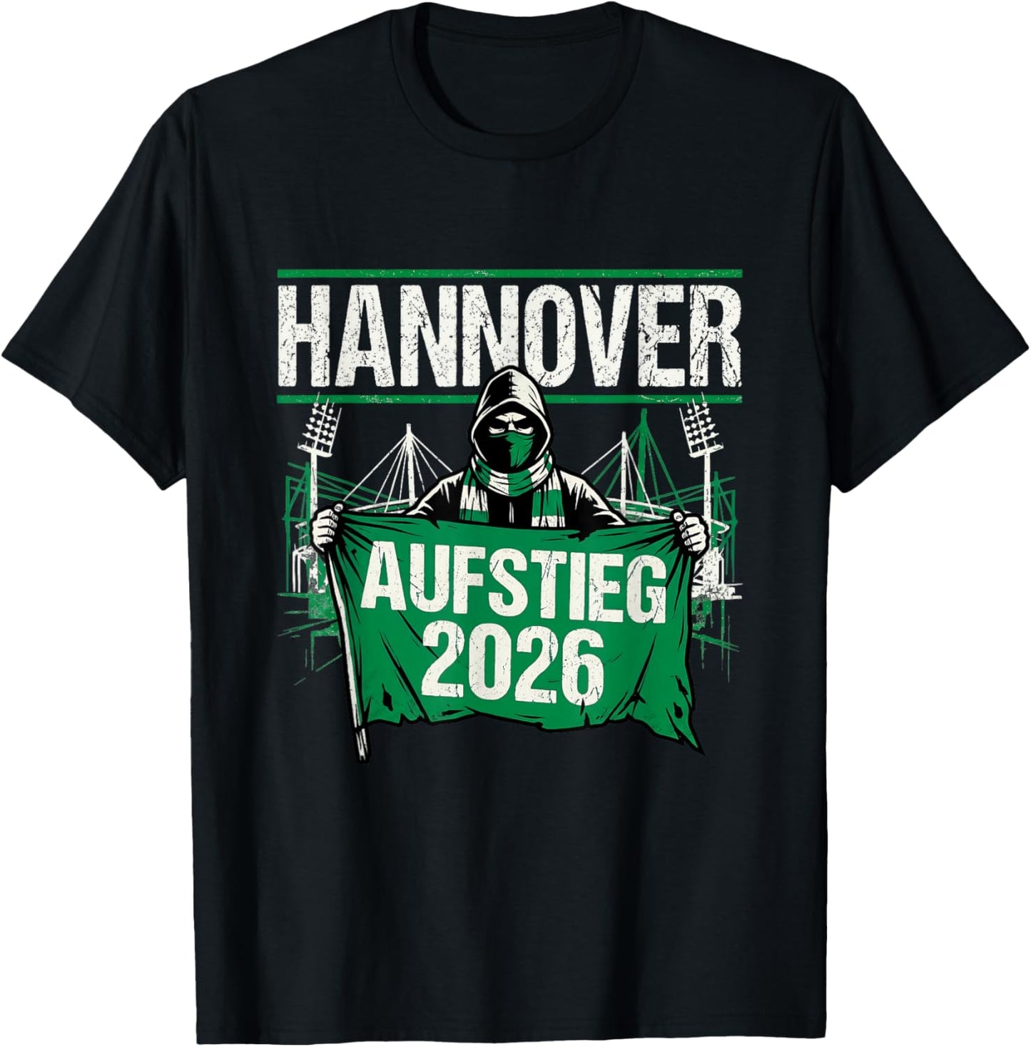 Hannover Aufstieg 2026, Aufsteiger Fußball T-Shirt - T-Shirt | Black