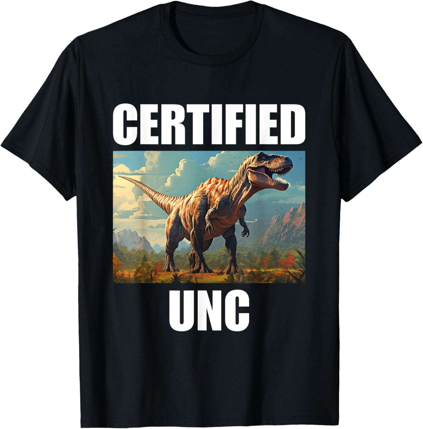 UNC Meme T-Shirt - T-Shirt | Black
