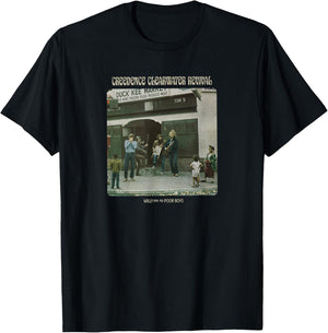 Creedence Clearwater Revival Willy & The Poor Boys T-Shirt - T-Shirt | Black
