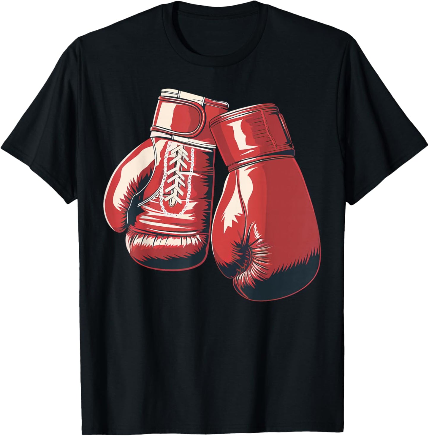 Boxing Gloves Combat Sport Boxing Student T-Shirt - T-Shirt | Black