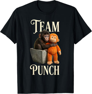 Team Punch Japanischer Affenschlag für Babys T-Shirt - T-Shirt | Black