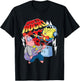 Spongebob with Patrick Star Born to Rock! T-Shirt - T-Shirt | Black