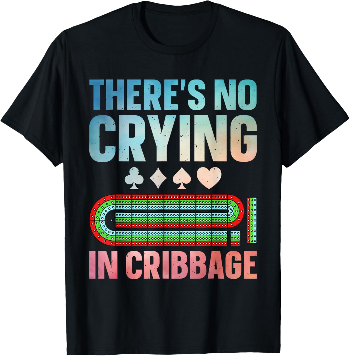Cribbage Design Women Cribbage Player Cribbage Lover T-Shirt - T-Shirt | Black