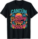 Cancun Birthday Trip 2026 T-Shirt - T-Shirt | Black
