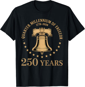 250. Geburtstag Amerikas 250. Geburtstag der USA T-Shirt - T-Shirt | Black