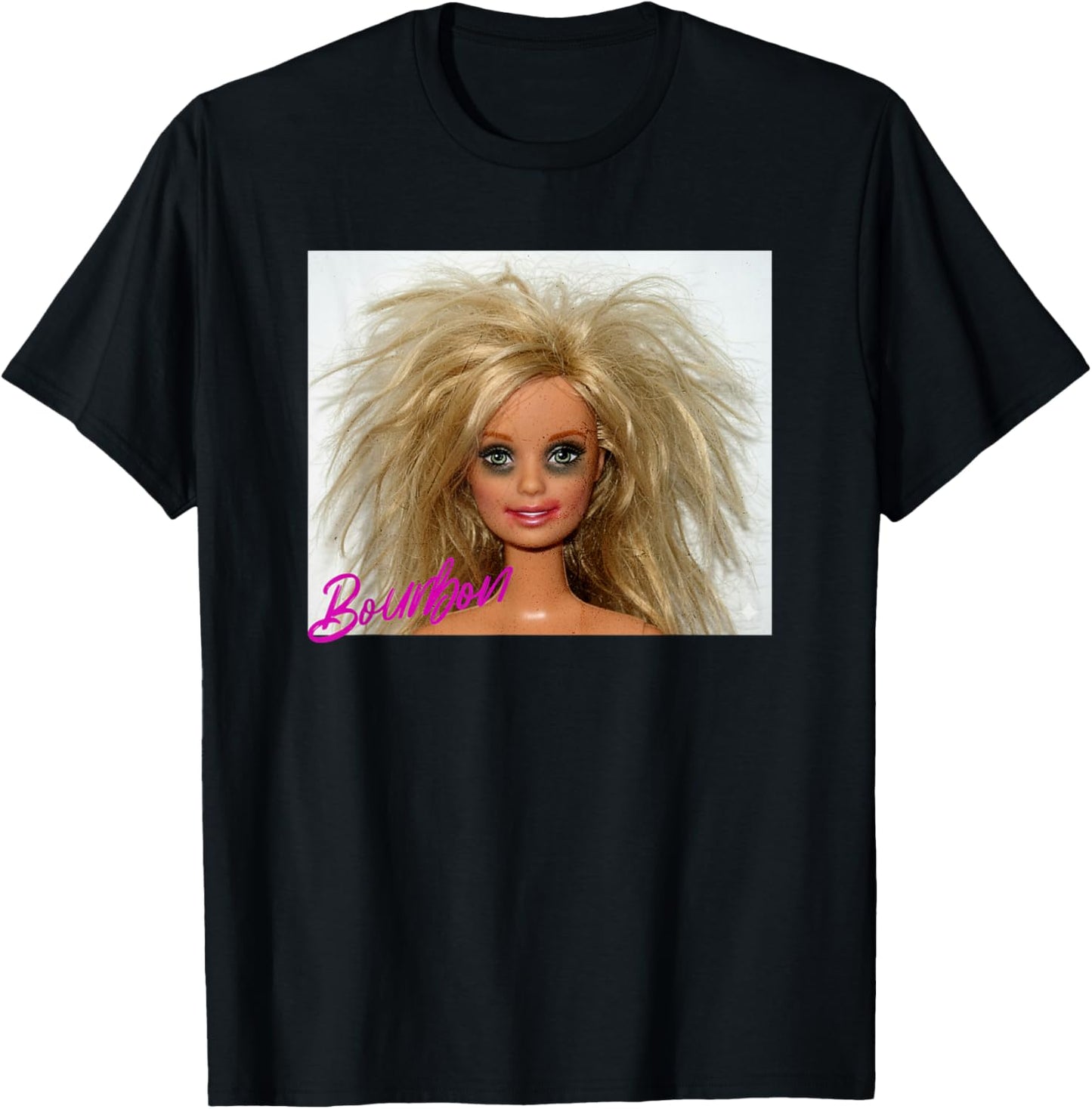Lustiges Puppengesicht Meme, Bourbon T-Shirt - T-Shirt | Black