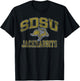 South Dakota State Jackrabbits Vintage Worn Royal Blue T-Shirt - T-Shirt | Black