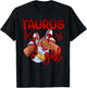 Taurus Girl Birthday Women Sneakers Zodiac Sign Bday T-Shirt - T-Shirt | Black