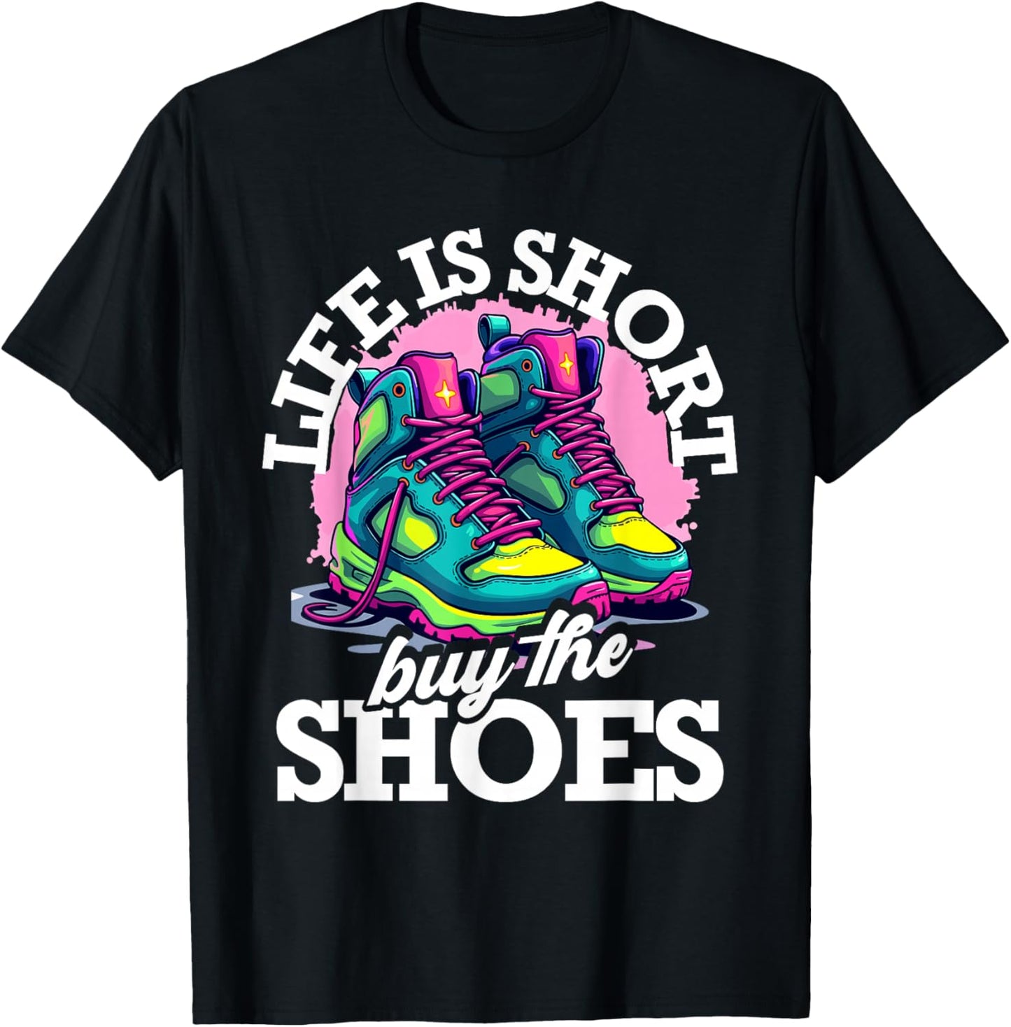 Shoe Collector Dreams Sneakers Shoe Release Women Men T-Shirt - T-Shirt | Black