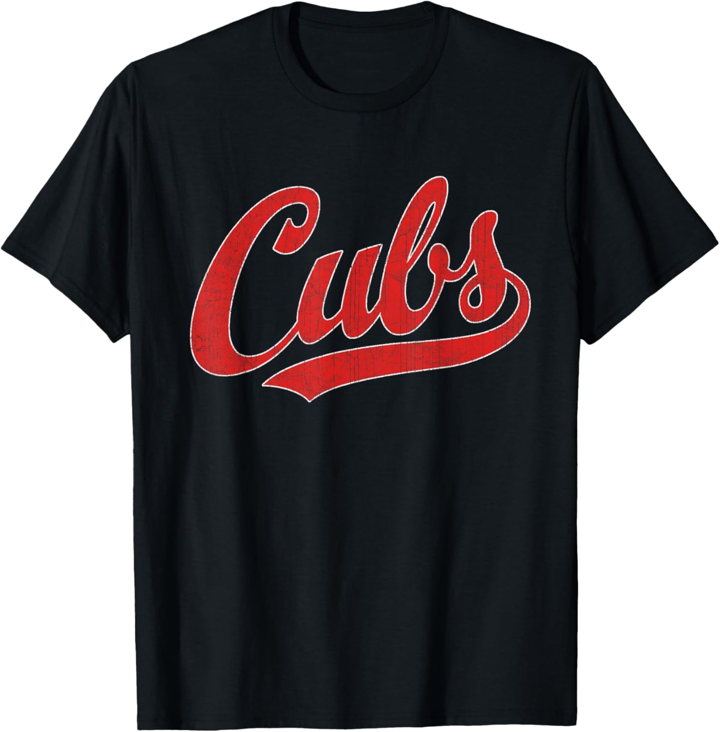 Vintage Cubs Name Gifts Women Boys Girls Kids T-Shirt - T-Shirt | Black