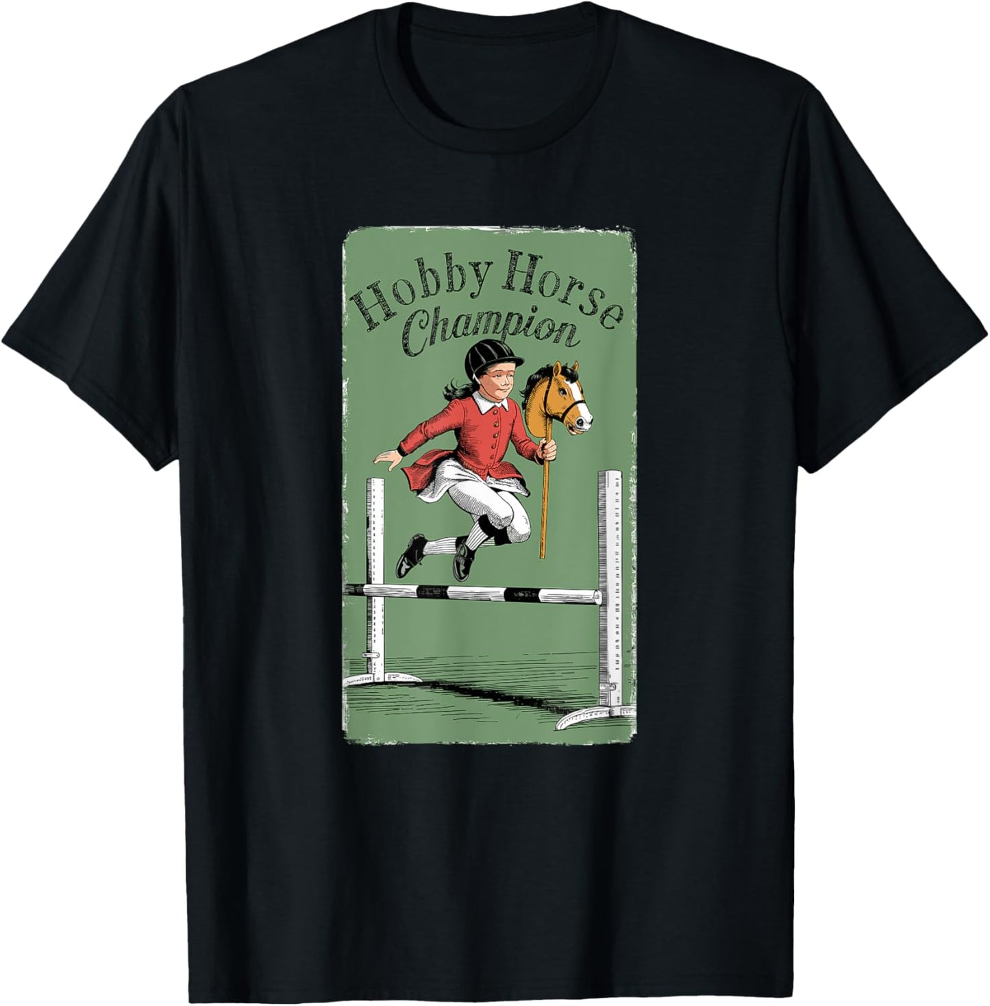 Hobby Horse Champion T-Shirt - T-Shirt | Black