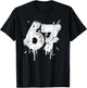 67 Shirt, 67 Meme Six Seven Funny Men's Shirts for Teens and Kids T-Shirt - T-Shirt | Black