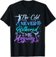 The Cold Never Bothered Me Anyway Ice Skating Girl Skate T-Shirt - T-Shirt | Black