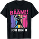 Bääm Ich Bin 8 Dabbing Mädchen 8. Geburtstag T-Shirt - T-Shirt | Black