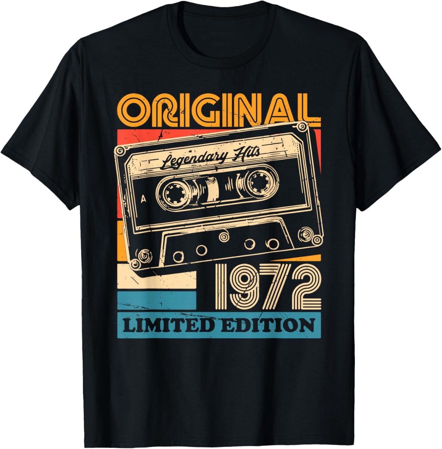 Original 1972 Vintage Birthday 53 Years Women T-Shirt - T-Shirt | Black