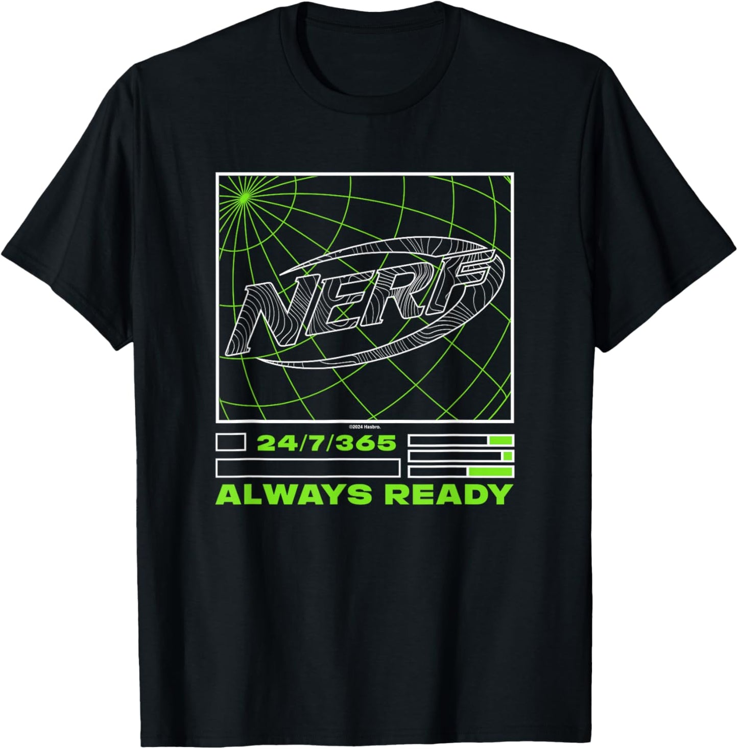 Nerf Always Ready T-Shirt - T-Shirt | Black