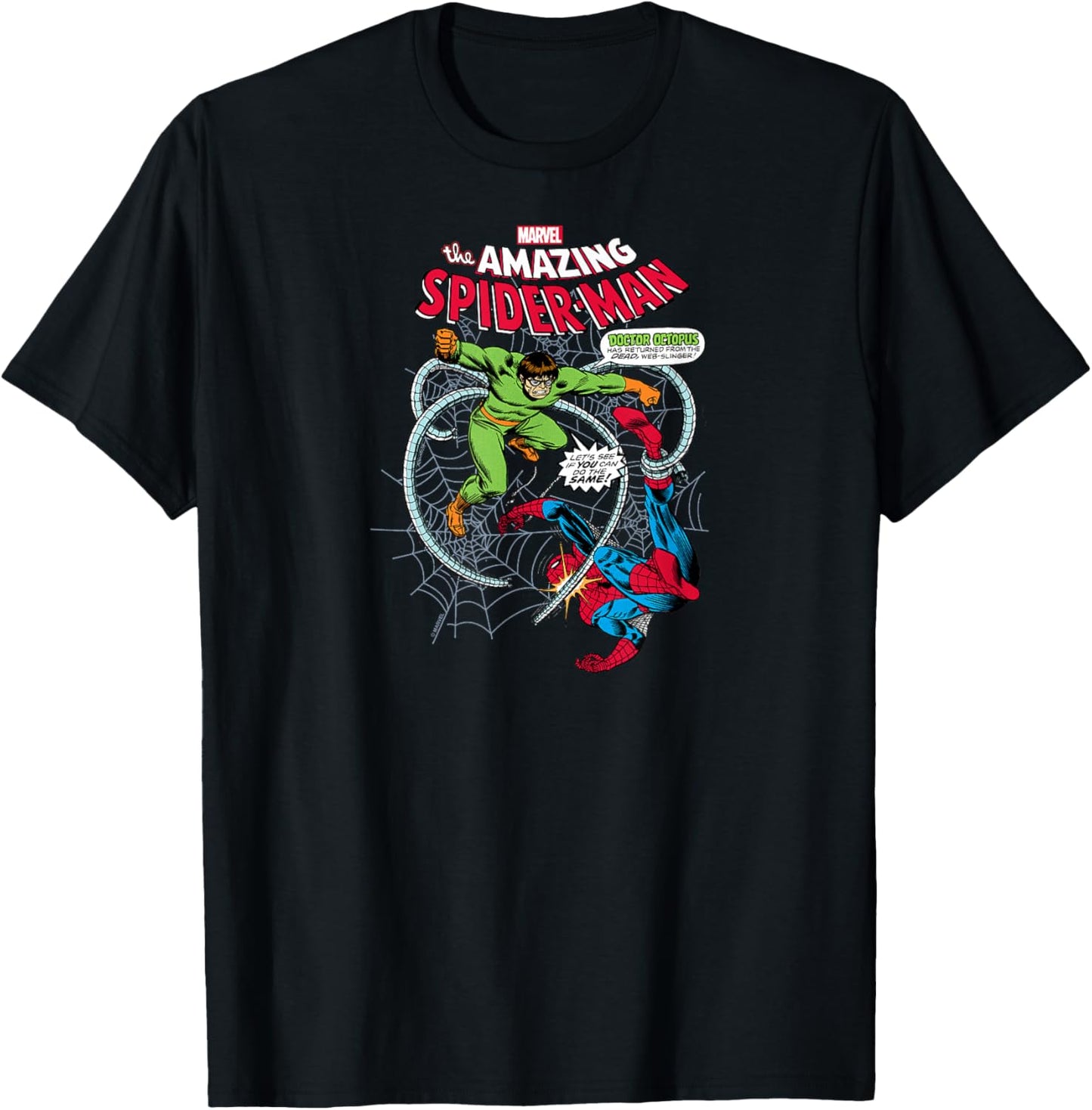 Spider-Man - Spidey vs. Doc Ock T-Shirt - T-Shirt | Black