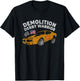 Demolition Derby Car Driver Vintage Graphic T-Shirt - T-Shirt | Black