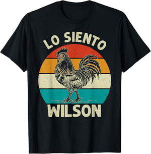 Wilson Lo Siento Lustiges Meme T-Shirt - T-Shirt | Black