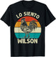 Wilson Lo Siento Lustiges Meme T-Shirt - T-Shirt | Black