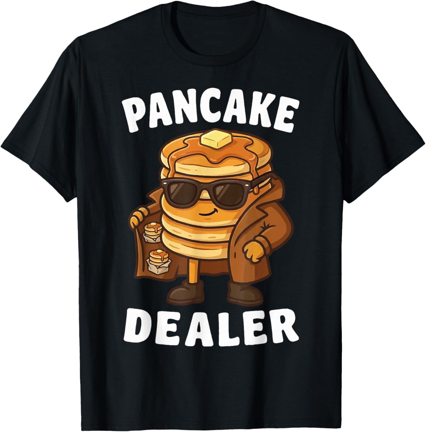 Pancake Dealer T-Shirt - T-Shirt | Black