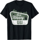 One Happy Gigi Matching Family Birthday Party Camping T-Shirt - T-Shirt | Black