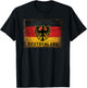Vintage Deutschland Flag – Classic German Pride Distressed T-Shirt - T-Shirt | Black