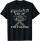 Funny Gifts, Poland Pride, Polish Fixer T-Shirt - T-Shirt | Black