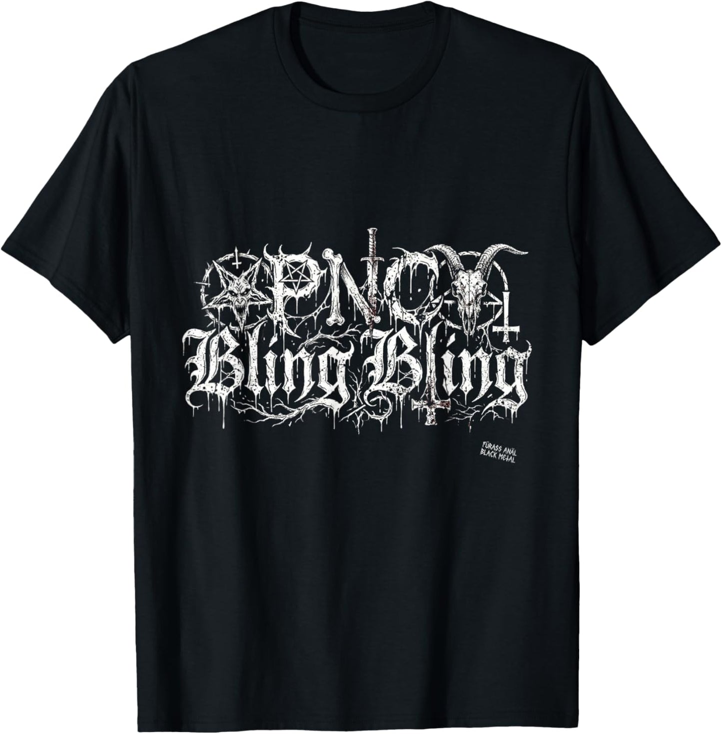 Furass Pnc Métal Noir T-Shirt - T-Shirt | Black