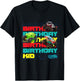 Kids Hot Wheels Monster Trucks - Birthday Kid Crash Zone T-Shirt - T-Shirt | Black