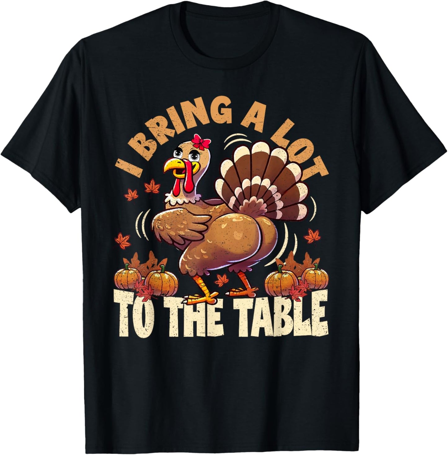 Funny Thanksgiving meme Turkey day T-Shirt - T-Shirt | Black