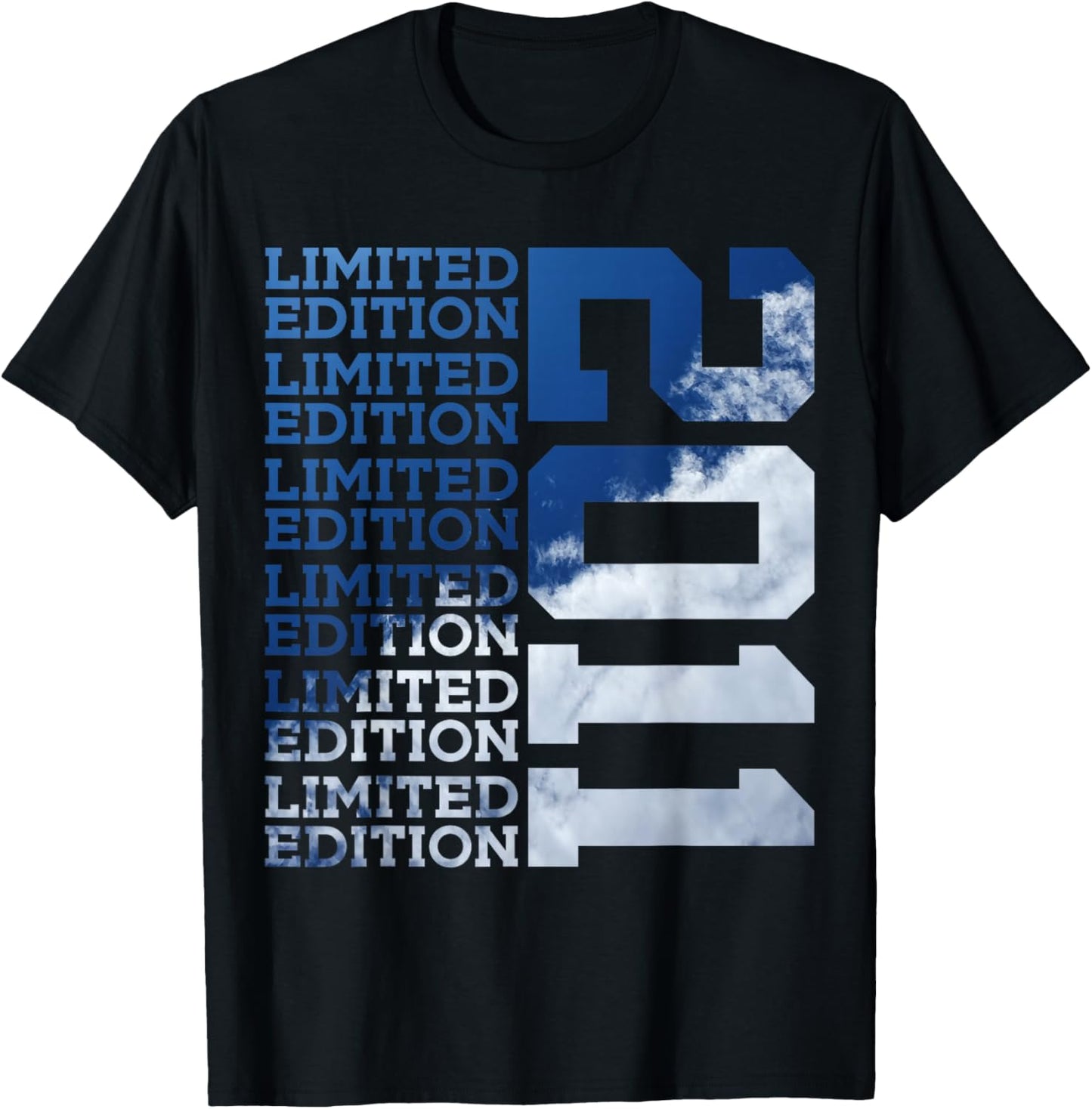 15 Years Limited Edition 2011 15TH Birthday T-Shirt - T-Shirt | Black