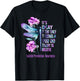 It's Okay If Only Thing You Can Today Is Breathe Butterfly T-Shirt - T-Shirt | Black