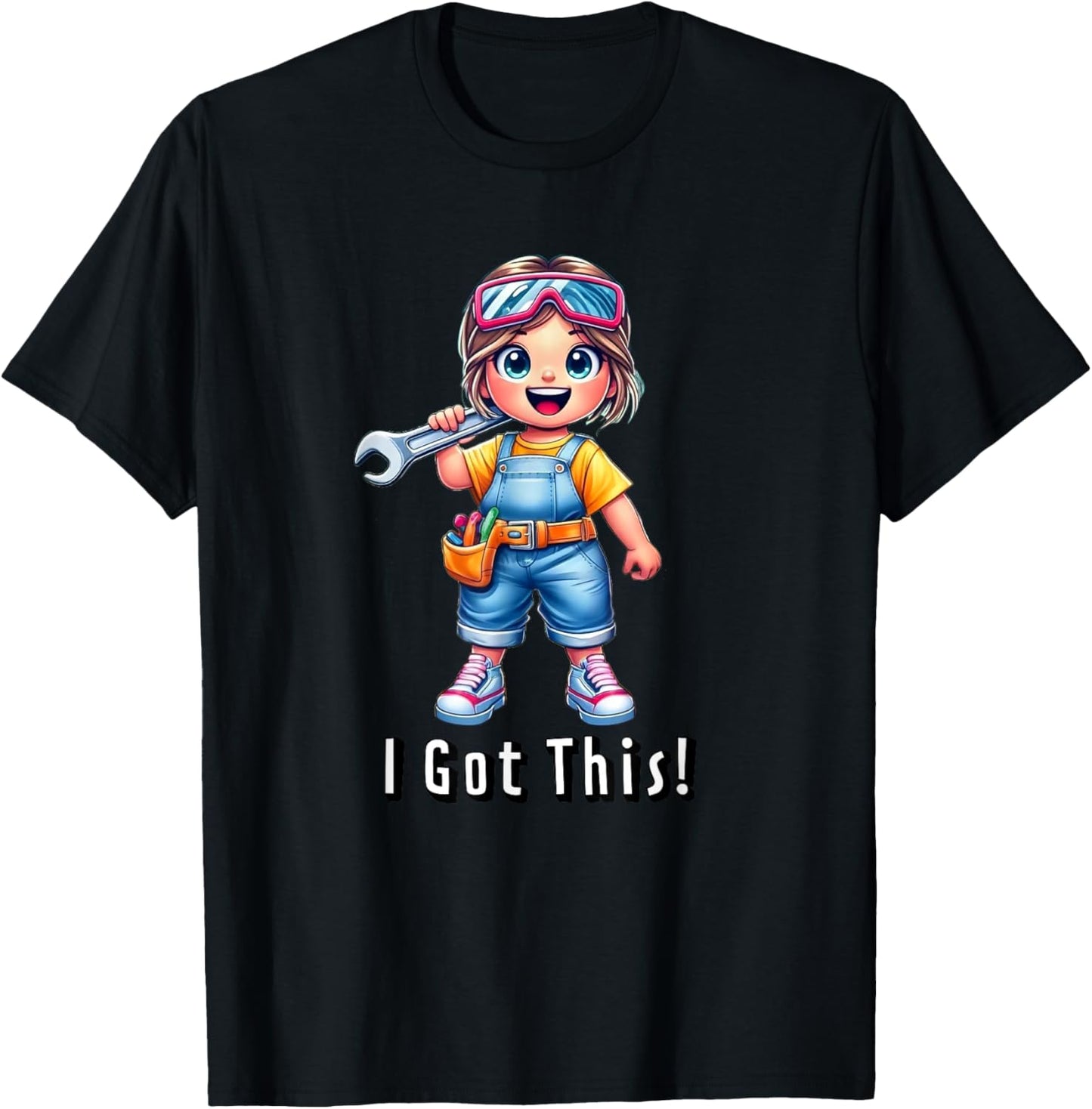 Car Girl Mechanic Tools I Got This STEM T-Shirt - T-Shirt | Black
